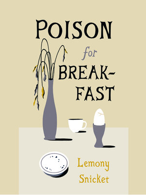 cover image of Poison for Breakfast